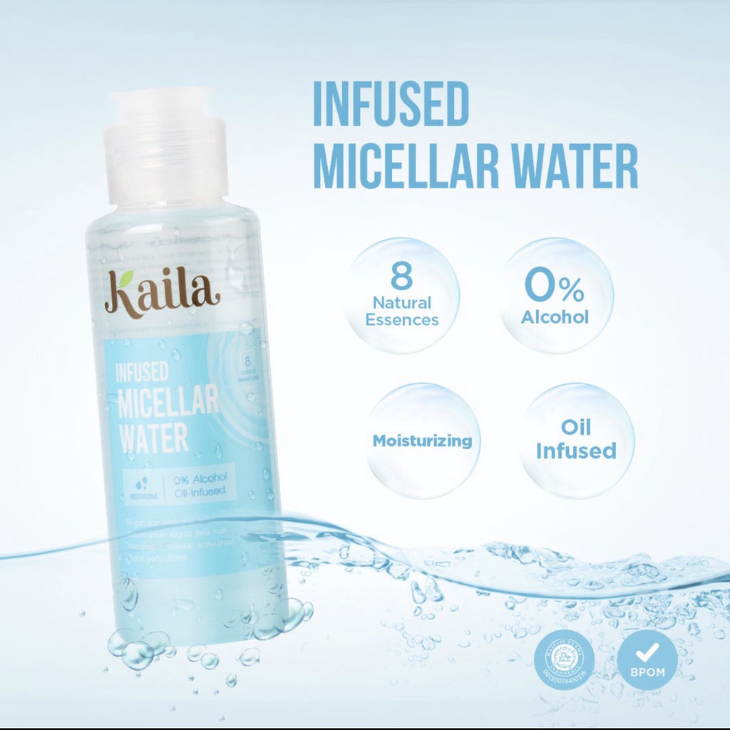 KAILA Infused Micellar Water | Micellar Hydrating Water 100ml