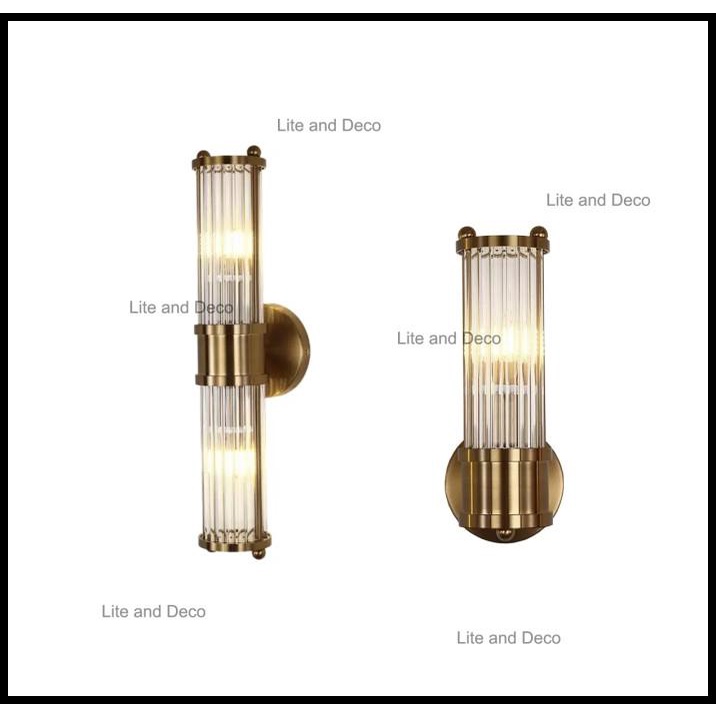 Promo Lampu Dinding Modern Klasik Gold