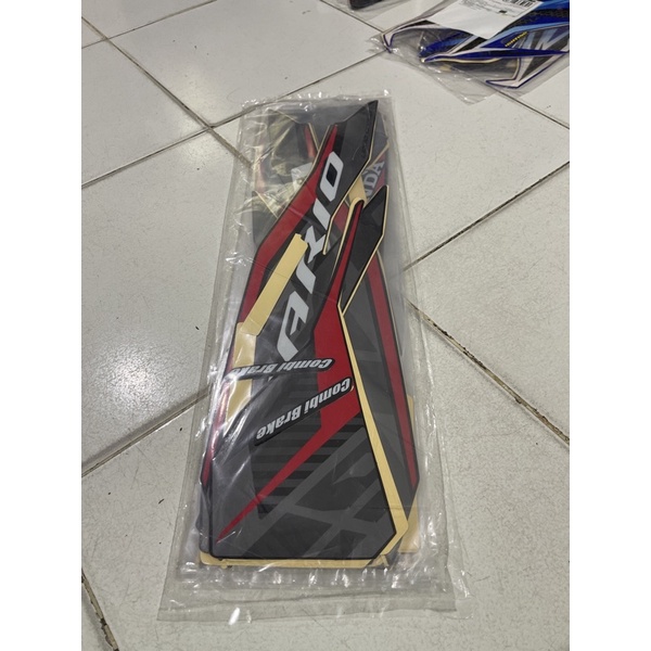 V22H STIKER STRIPING MOTOR VARIO 125 2022 2023 HITAM SPORTY BLACK