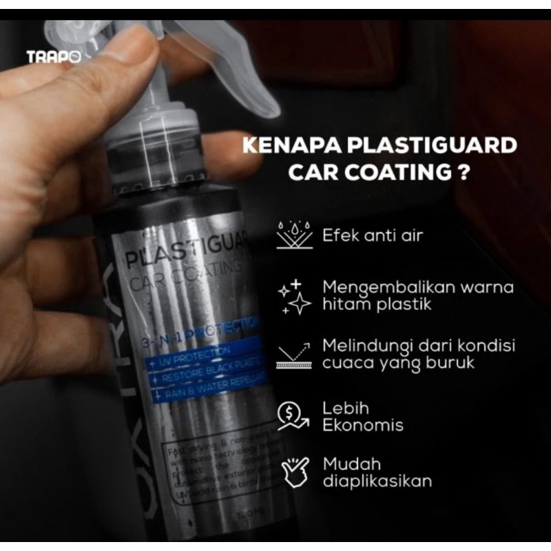 Trapo Oxtra Plastiguard Car Coating 120 ml