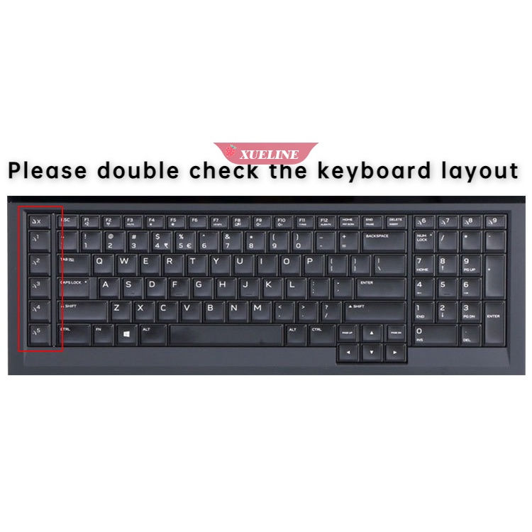 Stiker Pelindung keyboard Bahan TPU Untuk Dell Alienware M17 M15 17r5 15r4 17.3 inch