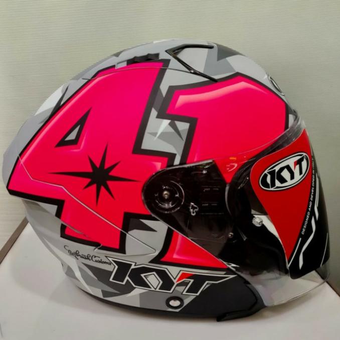 Helm KYT NFJ Aleix Espargaro 2019 Limited Edition Half Face