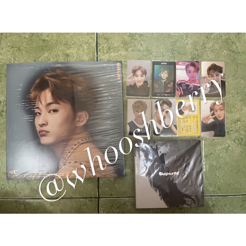 [BOOKED] WTS // WANT TO SELL ALBUM REGULATE & JOPPING COVER MARK LEE NCT / SUPERM PC EMPATHY DREAM A
