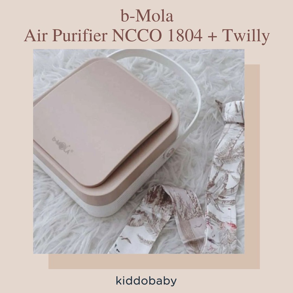 b-Mola Air Purifier NCCO 1804 + Twilly - Nude | Filter Udara