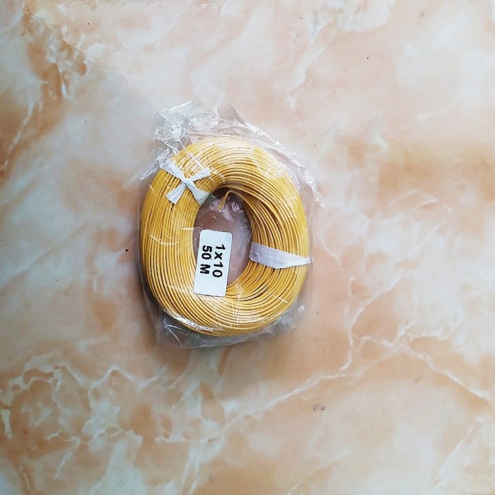 Kabel Listrik Serabut Kecil 1X10 Kualitas Bagus (Harga Untuk 1 Roll) Cod