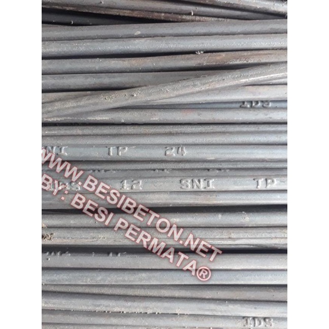 Besi Beton 12 mm Polos Sertifikat
