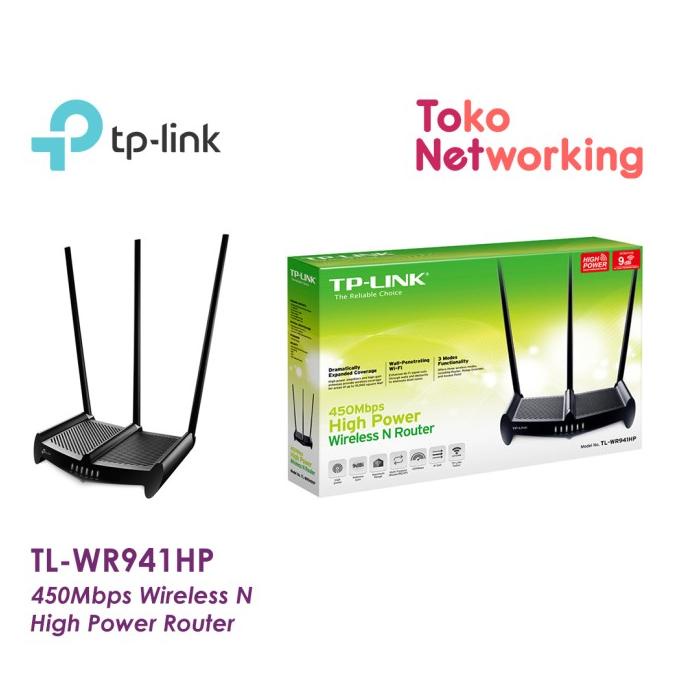 Tplink Tl Wr 941Hp 450Mbps High Power Wireless N Router Wr941Hp 941Hp