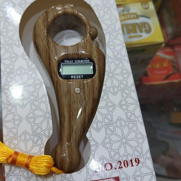 tasbih digital motif kayu SXH 5136