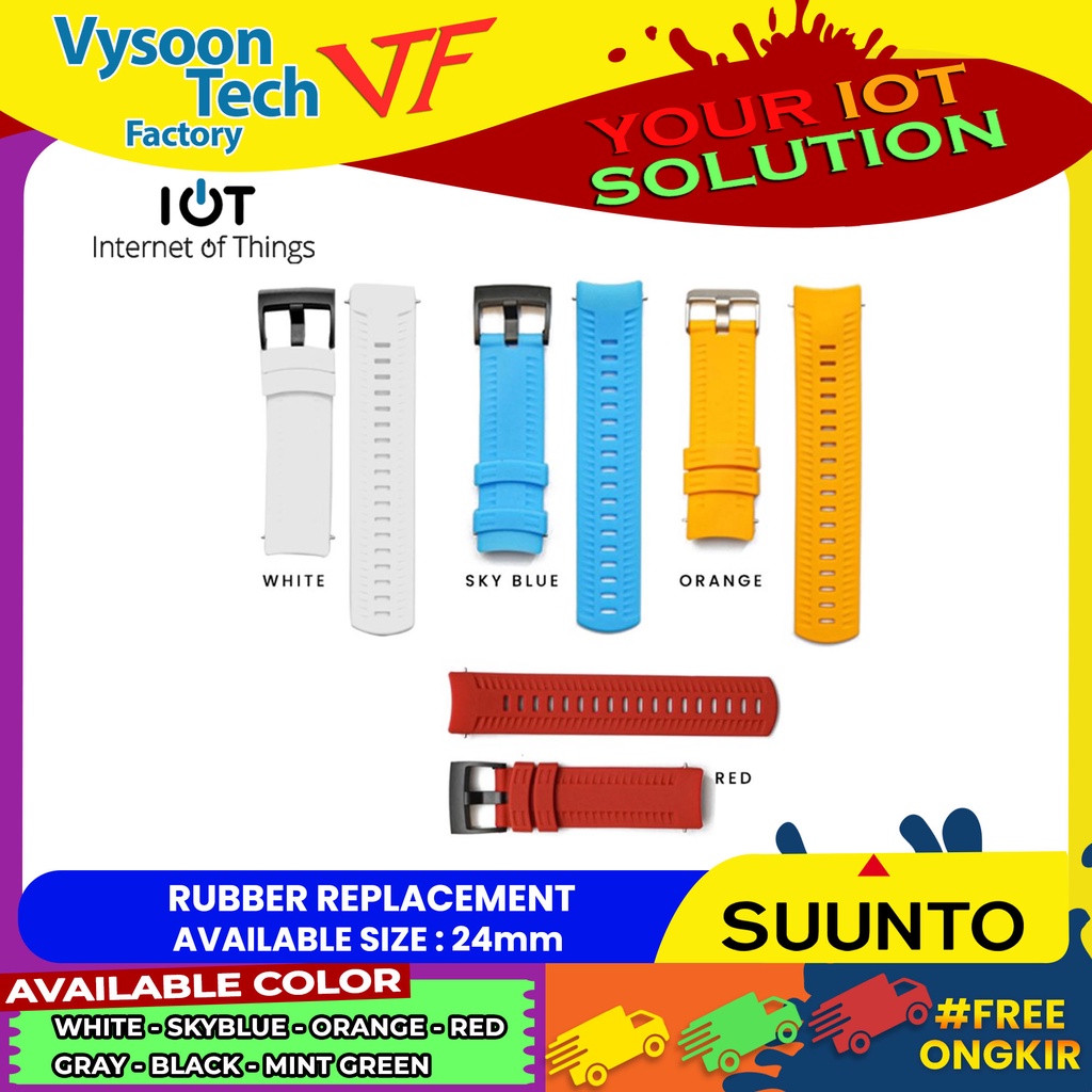 Strap Pengganti Tali Jam Suunto 9 Suunto Spartan Sport Wrist HR Baro