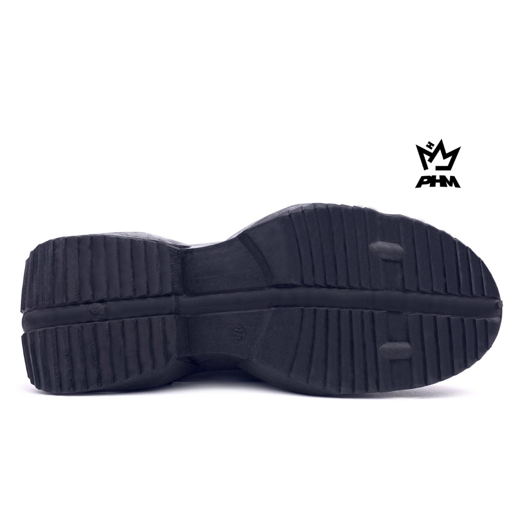 PHM Sepatu Sneakers Pria Olahraga Sport Shoes Casual Running Jupiter Putih Biru
