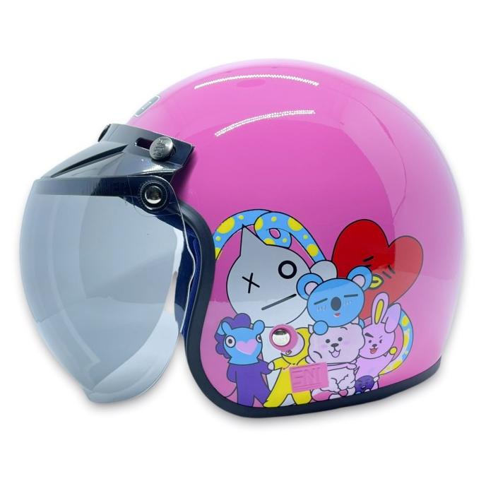 Helm Anak WTO Semi Retro - BT21