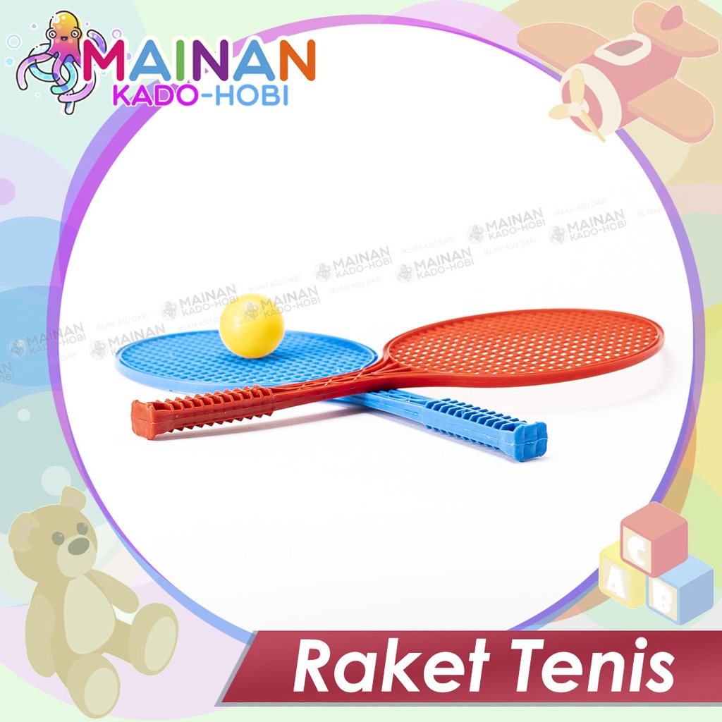 MAINAN ANAK TENNIS BALL RAKET TENIS