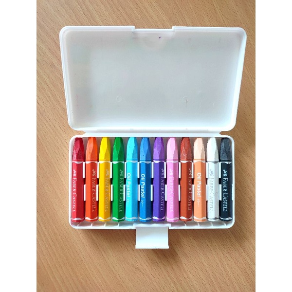 

RK Krayon / Oil Pastel 12 Warna Faber Castell 120063 ON Hexagonal Oil Pastels