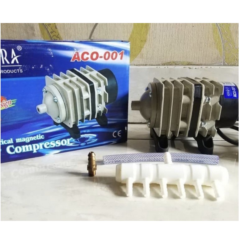 AMARA ACO 001 - Air Compressor Aerator Aerasi Kolam Aquarium