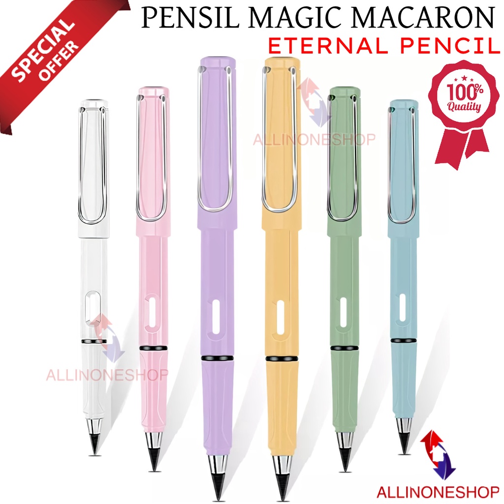 ETERNAL PENCIL PREMIUM / PENSIL ETERNAL ABADI TAK BISA HABIS / PENCIL GAMBAR TEKNOLOGI ETERNAL / PENSILTANPA TINTA