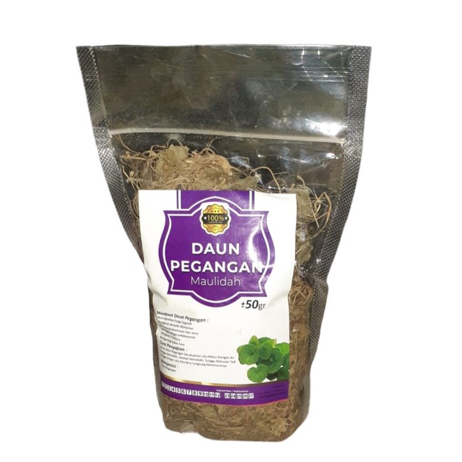 

Daun pegagan kering maulidah isi 50 gram / Teh herbal daun pegagan