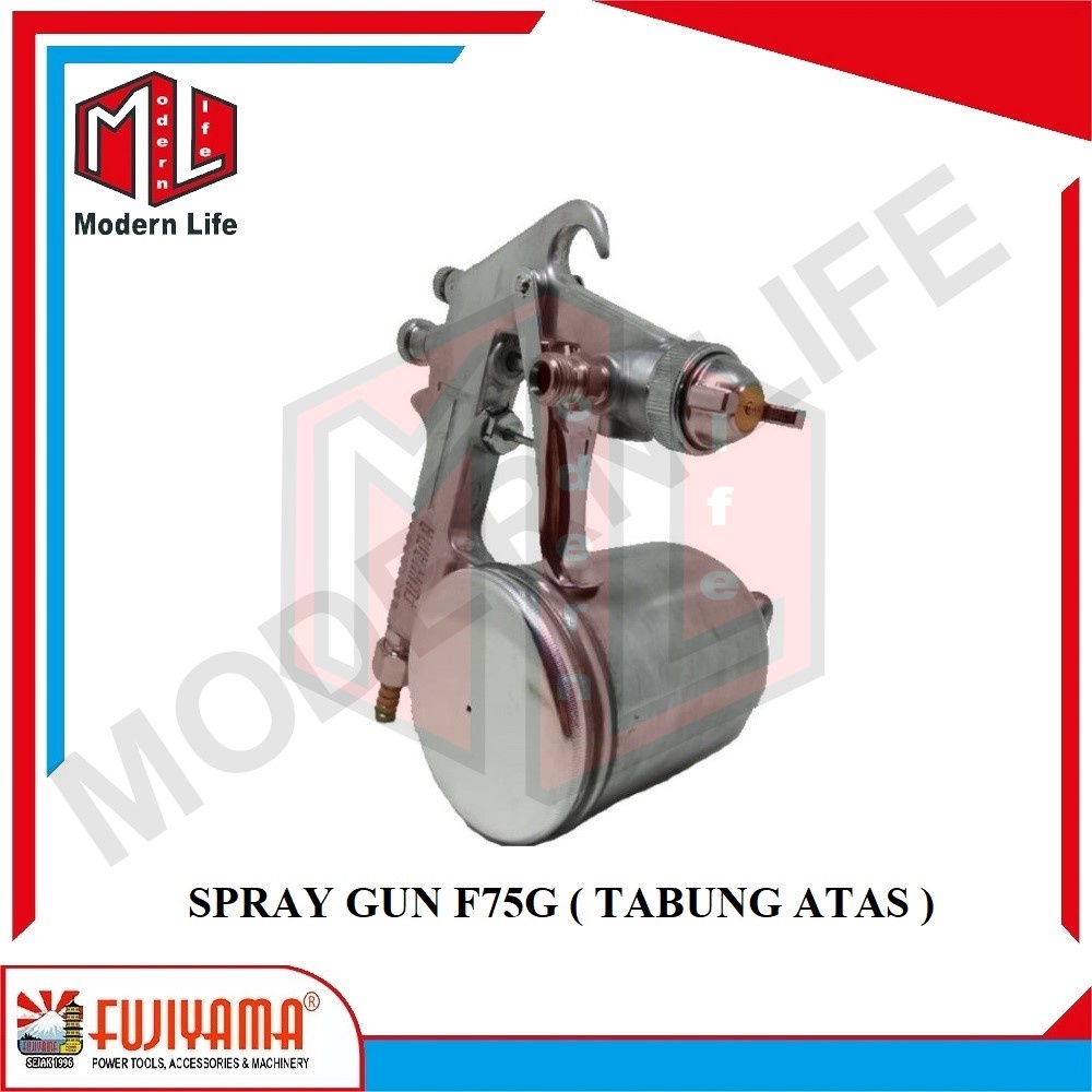 Spray Gun Spraygun FUJIYAMA F75G F75 ( Tabung Atas ) 400cc