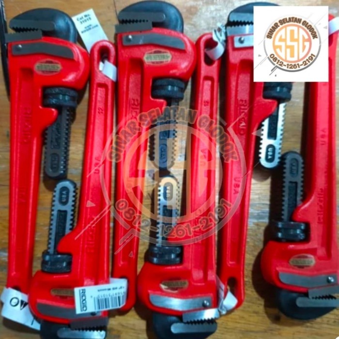 Ridgid Kunci Gastong Kunci Pipa Air Ledeng 10" ( 250 Mm )