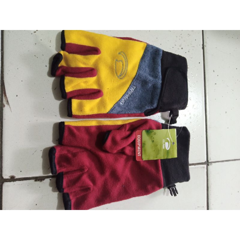 Sarung tangan pendek polar Claw seri Glove Tripang