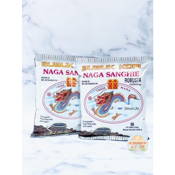 

KOPI BUBUK NAGA SANGHIE ROBUSTA 500 GRAM