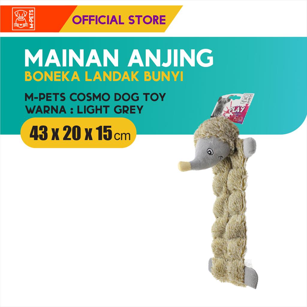M-Pets Cosmo Dog Toy / Boneka Landak Mainan Anjing Bunyi