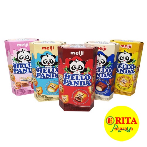 

Hello Panda Biskuit Isi Cream All Varian Box 45 Gr