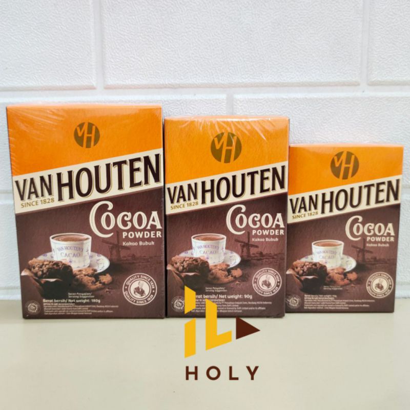 

Cocoa Powder Van Houten 45gr 90gr 180gr / Coklat Bubuk