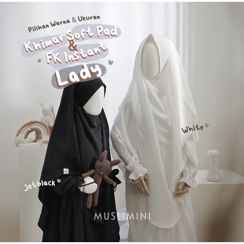 FK INSTANT LADY BY MUSLIMINI | MUSLIMAH BASIC | FK FRENCH KHIMAR ANAK