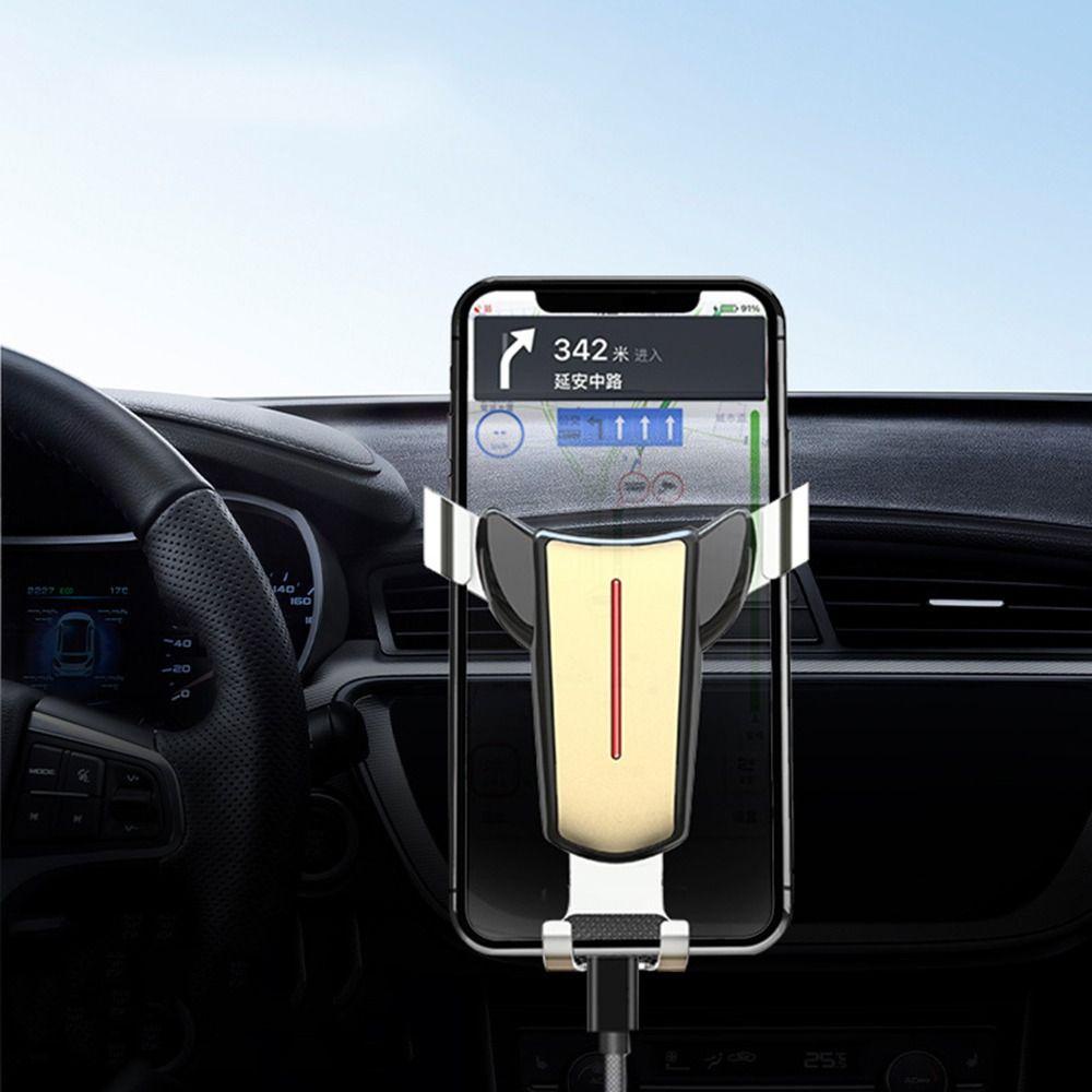 Top Car Phone Holder New Stand Handphone Gravity Auto Phone Holder