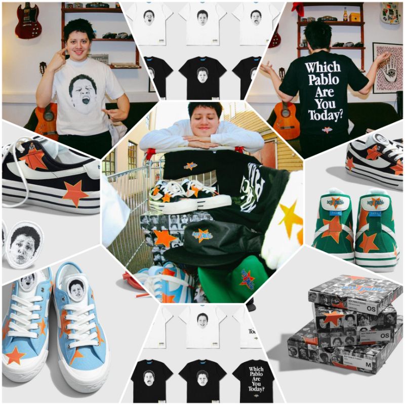 COMPASS X BOY PABLO LOW/HIGH/T-SHIRT [ORIGINAL 100%]