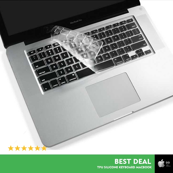 Silicone Keyboard Cover Protector Macbook Pro Retina 13 15 A1425 A1502 Clear Transparan