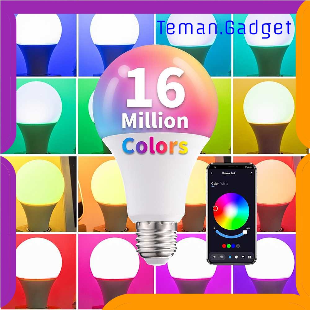 TG-LMP TUYA Lampu Bohlam RGB Smart Bulb Bluetooth Control E27 10 W - TY-10W