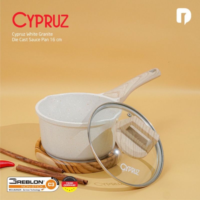 CYPRUZ SAUCEPAN GRANITE IMPORT 16CM