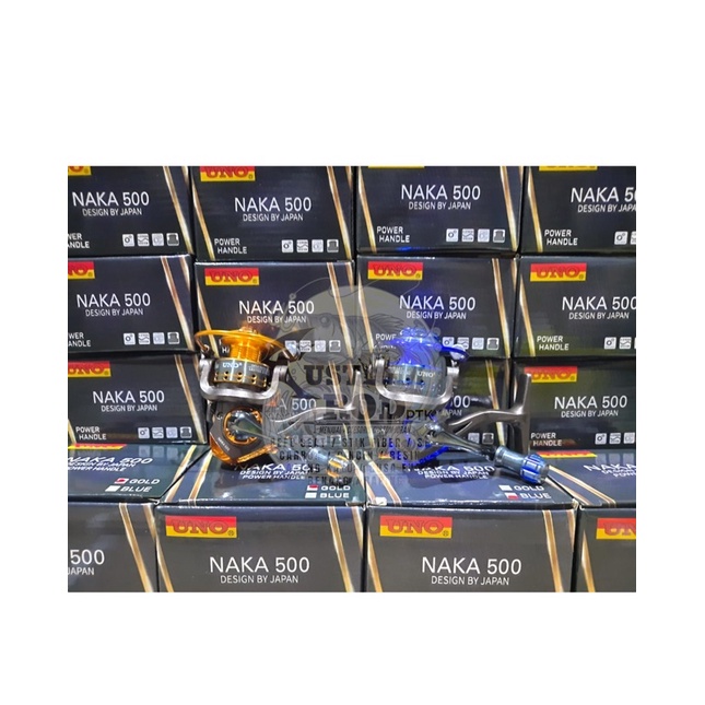 REEL PANCING UDANG UNO NAKA 500 POWER HANDLE