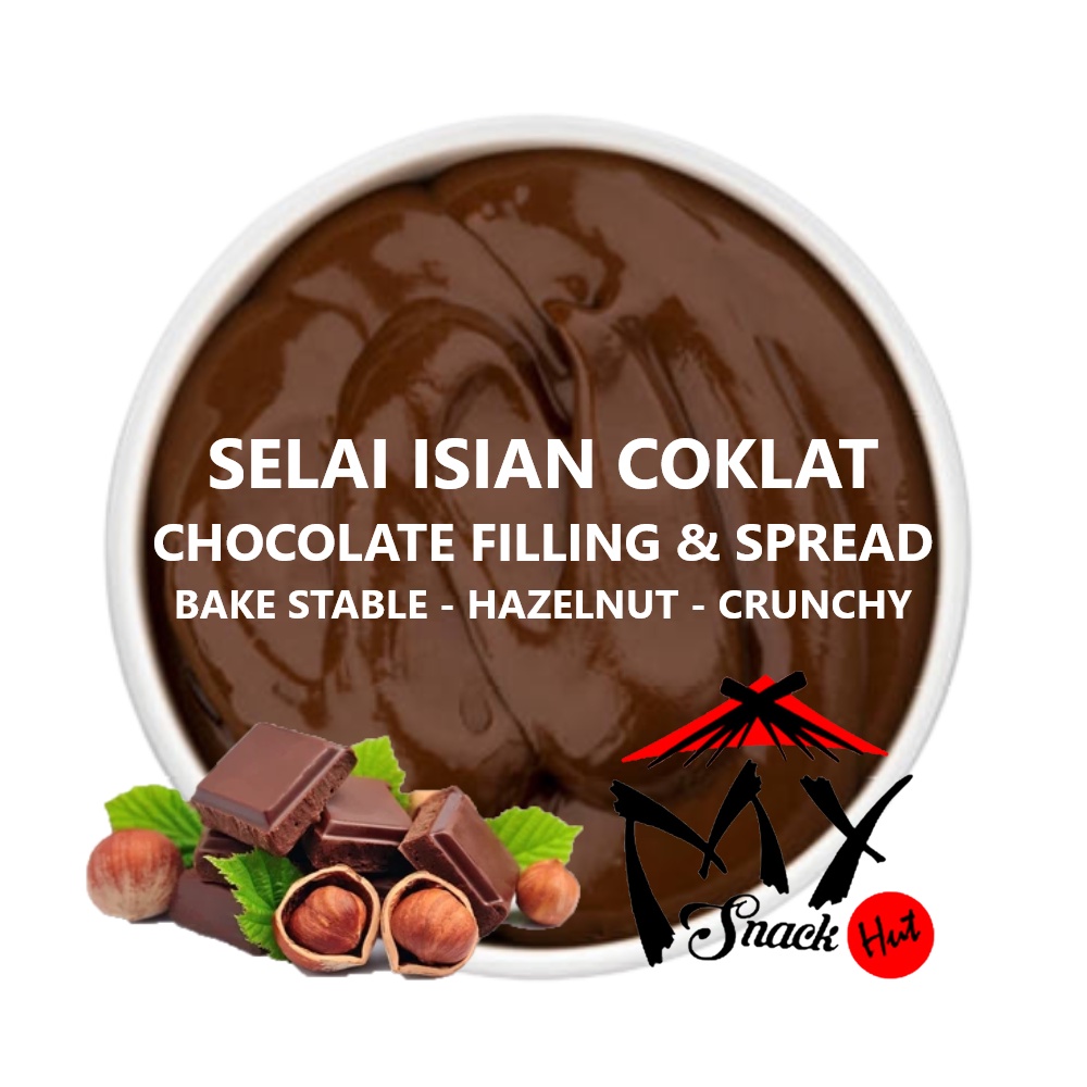 SELAI ISIAN COKLAT 250GR - COLATTA TULIP FILOKU COKELAT CHOCO HAZELNUT TAHAN PANGGANG BAKE STABLE