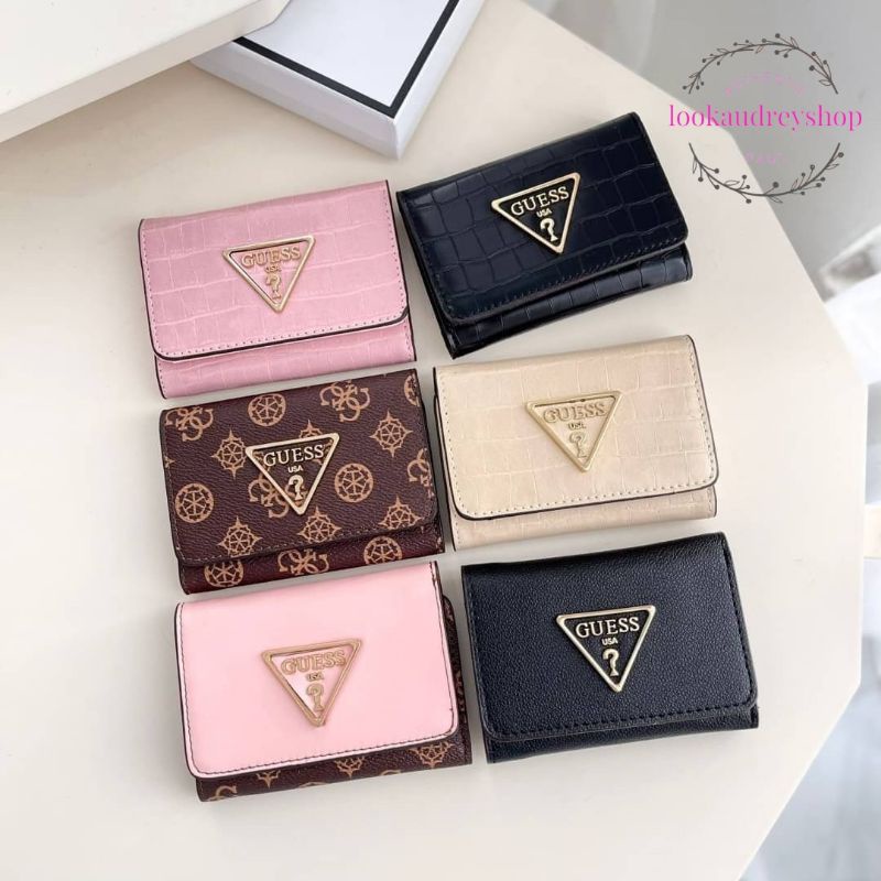 [100% ORIGINAL] GUESS Cordelia Small Trifold | Dompet Guess | Dompet Wanita | Dompet Lipat