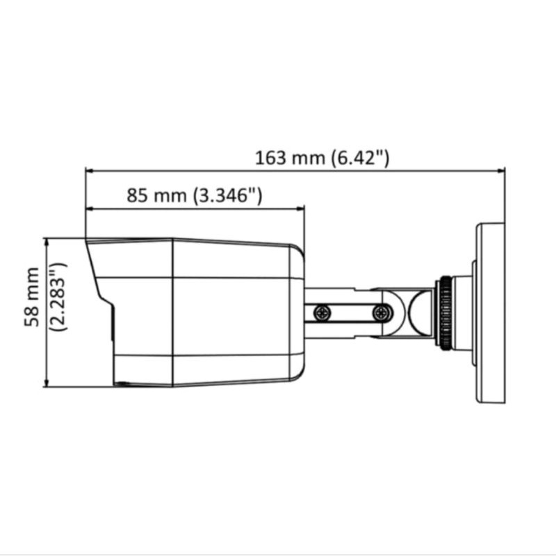 Hikvision 5MP Indoor Built in Mic DS-2CE76HOT-ITPF Audio Camera 5MP