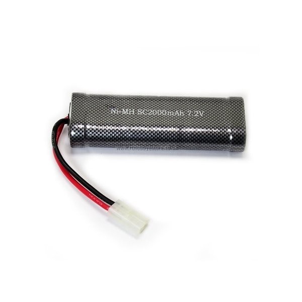 Ni-MH Battery SC 2000 mAh 7.2V 2 Soket Putih RC HSP ORIGINAL