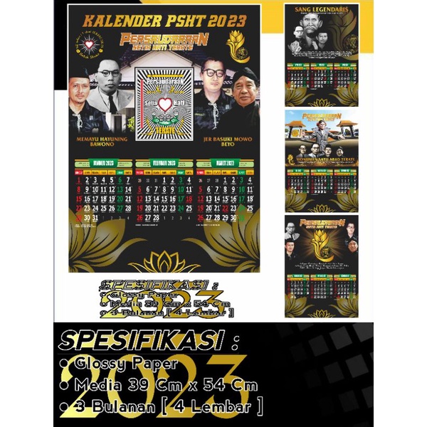 

KALENDER PSHT 2023