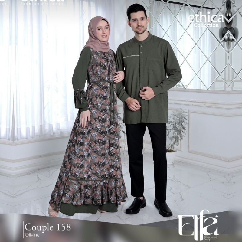 COUPLE ETHICA TERBARU 2023 KAGUMI 266 OLIVINE & KAHFI 240 OLIVINE