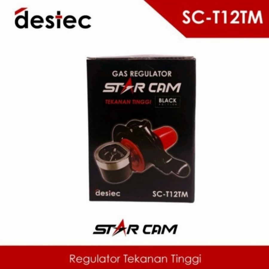 Starcam SC-T12TM SC T12 TM Regulator Gas Tekanan Tinggi  Meteran SNI