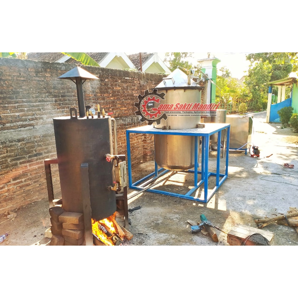 Mesin Destilasi Minyak - Destilasi Penyulingan Minyak Atsiri