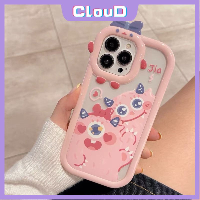 Soft Case Tpu Motif Monster 3D Untuk Realme C15 C25Y C35 C30 C25 C25s C21Y C17 C11 C21 C2 C1 C3 Realme 5s 5 7i 6i 5