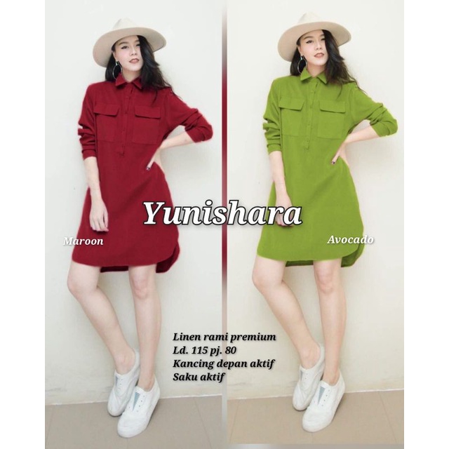 YUNISHARA MINI DRES TERBARU