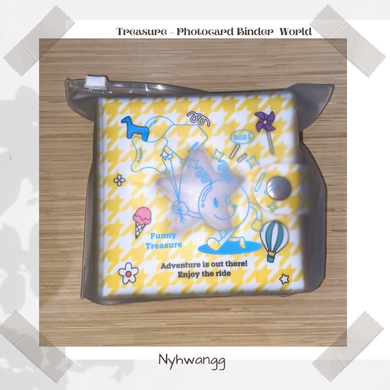 TREASURE - BINDER PHOTOCARD WORLD [ready stock]