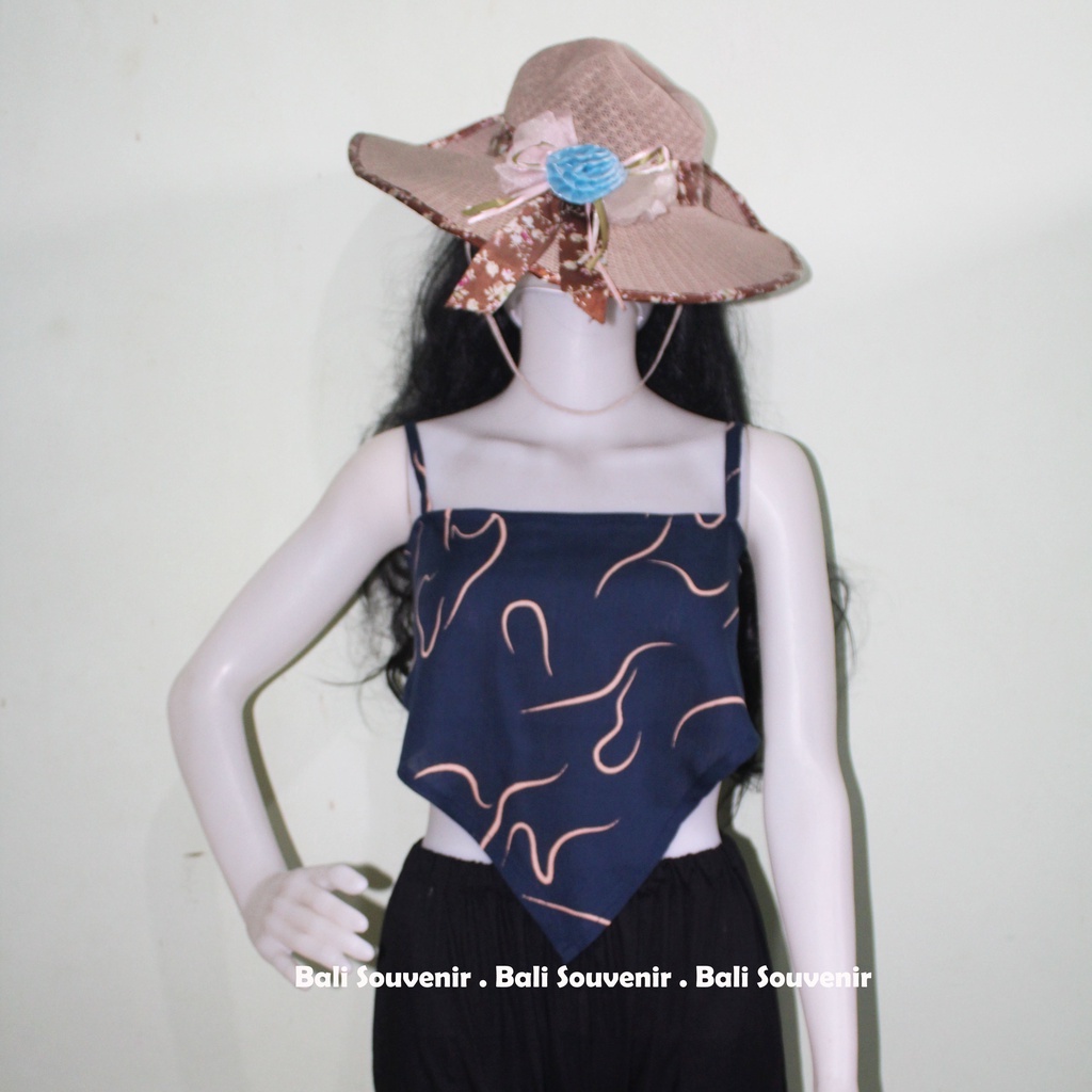 BANDANA TOP MOTIF | TANKTOP | CROP TOP