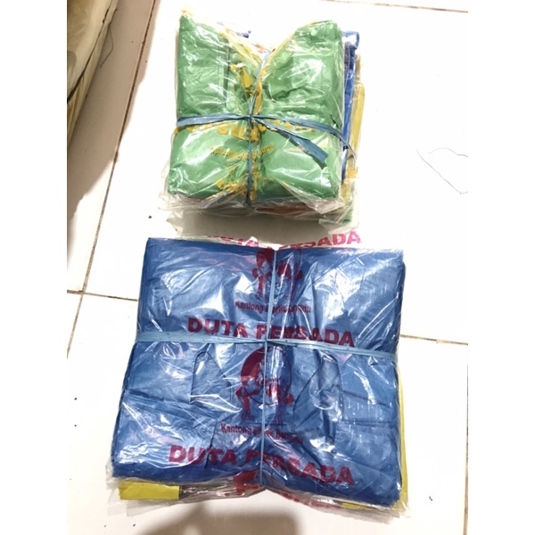 Kantong kresek/asoy warna warni ukuran 15 dan 24