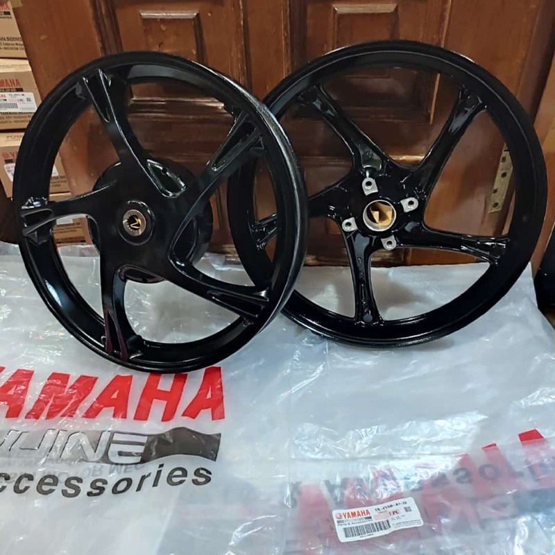 VELG PELEK DEPAN BELAKANG MIO SPORTY MIO SMILE MIO SOUL ORIGINAL YAMAHA 5TL