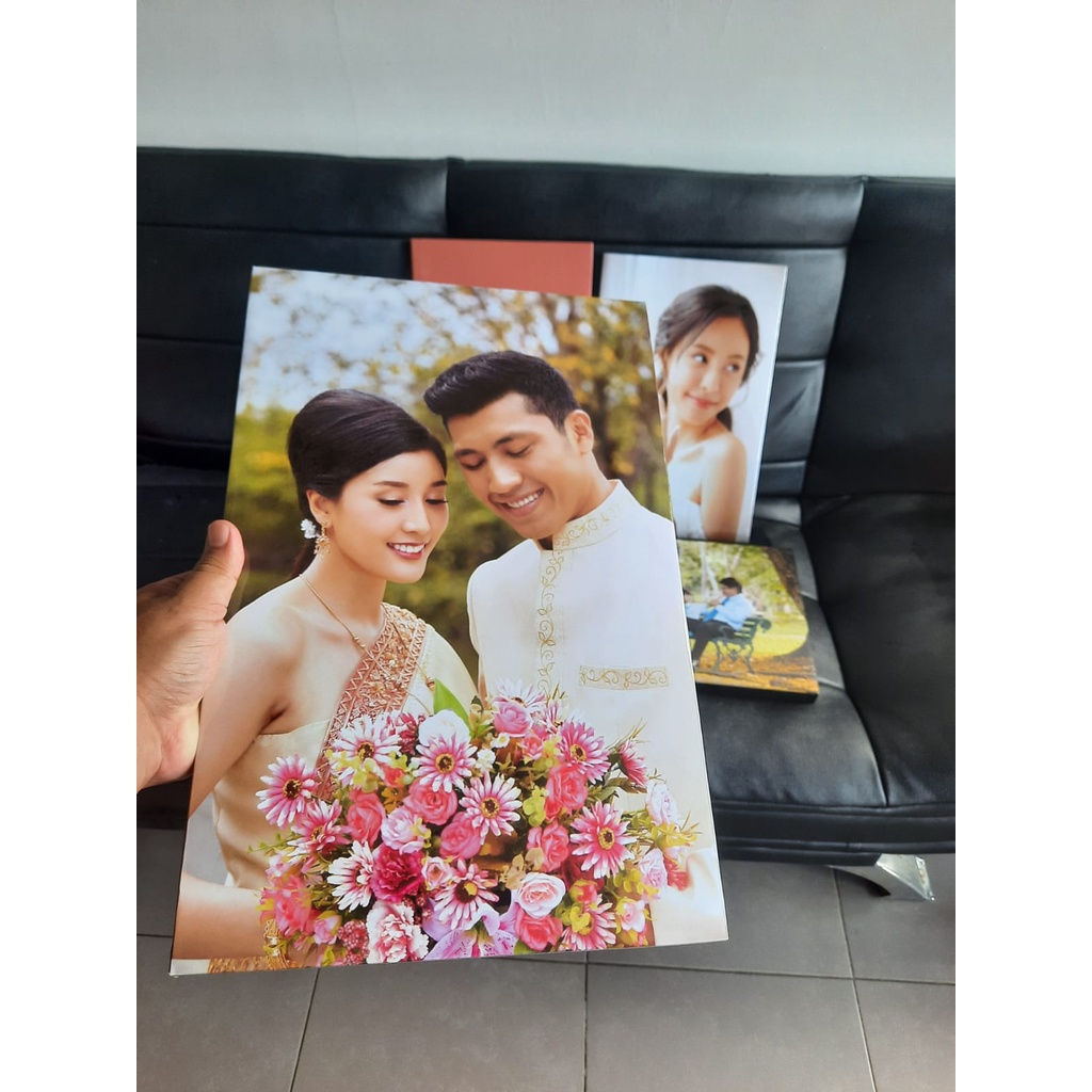 FOTO DINDING/FOTO BINGKAI UKURAN BESAR (POSTER) 43 X 28 CM - Foto dinding tempel - cetak foto bingka