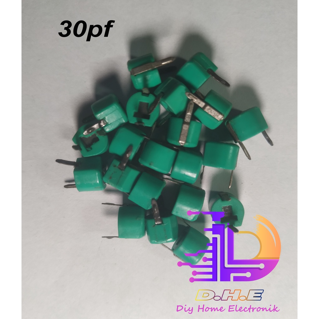 Trimmer Plastik 30pf - Hijau